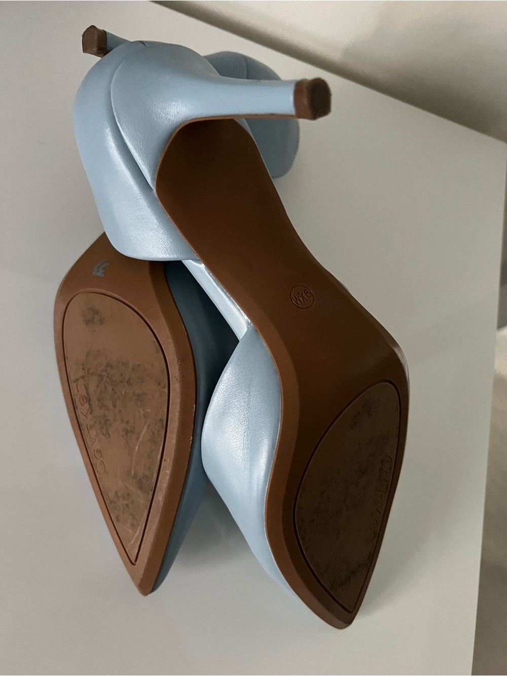 Calvin Klein Women's Pointed Heels in Pale Blue - Picture 4 of 4